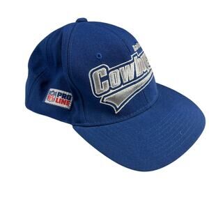 Vintage Dallas Cowboys Starter Pro Line Hat Blue Fitted 6 7/8-7 1/8 NFL